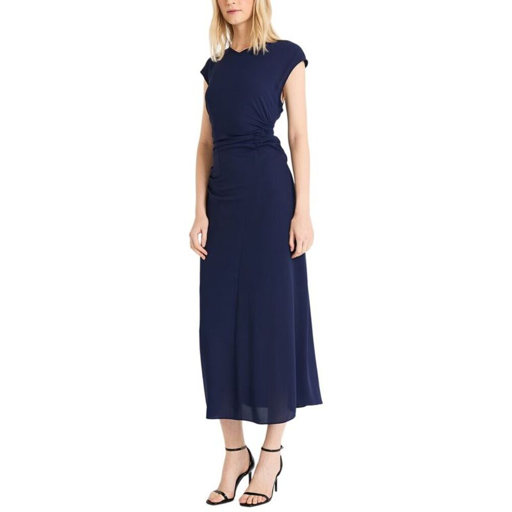 Luxely Womens  Midi Dress, Blue